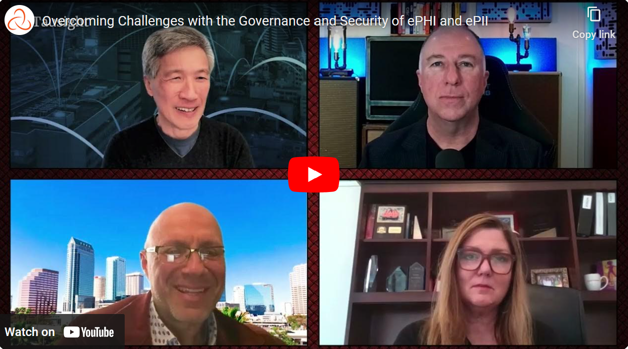 Overcoming Challenges with the Governance and Security of ePHI and ePII in the Era of Decentralized Care and Data Sharing – The Virtual Fortieth National HIPAA Summit